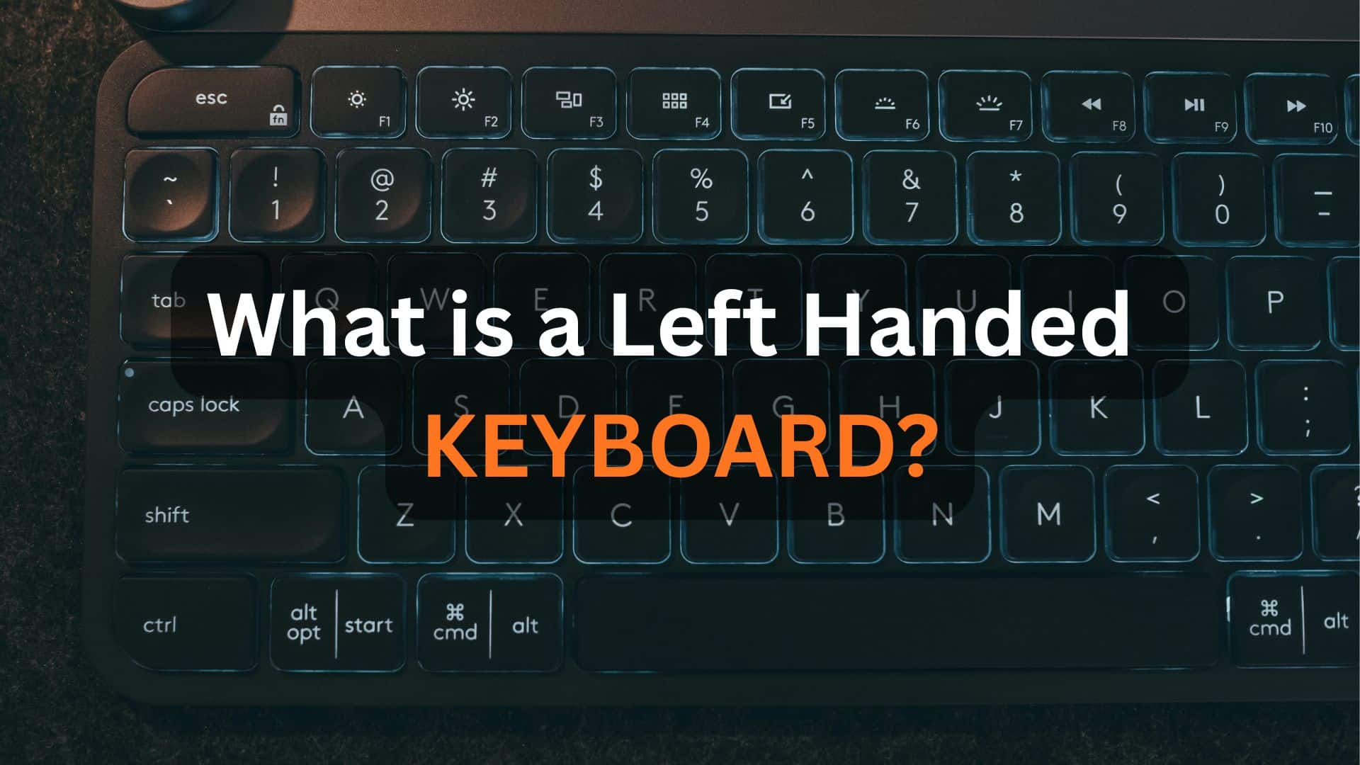 Left-Handed Keyboard 
